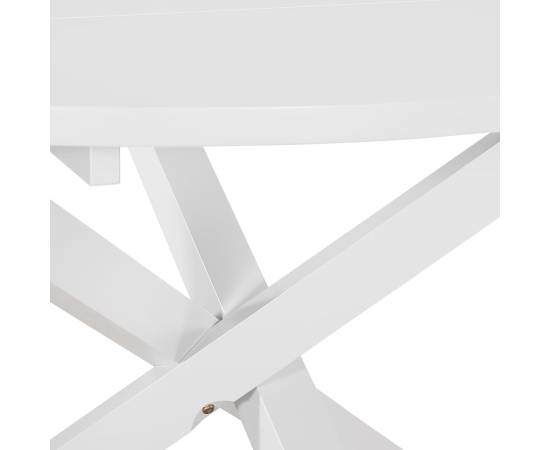 Set mobilier de bucătărie, 5 piese, alb, mdf, 4 image