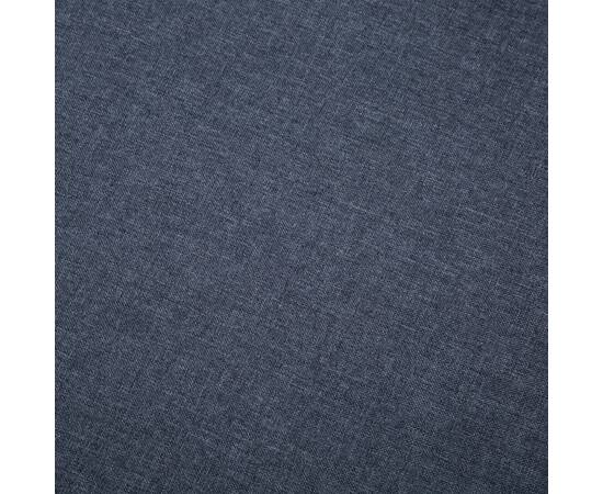 Canapea în formă l, material textil, 186x136x79 cm, gri închis, 3 image