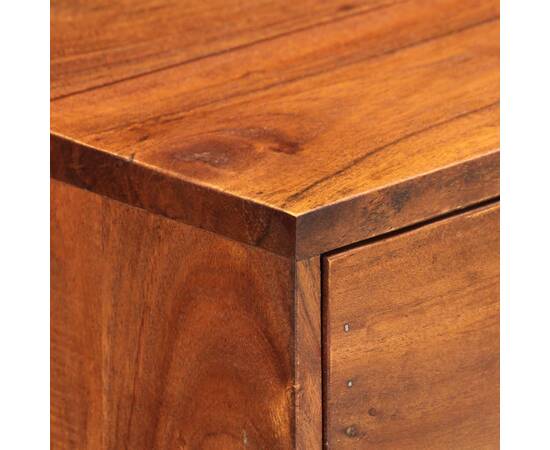 Masă consolă, 100x35x76 cm, lemn masiv de acacia, 2 image