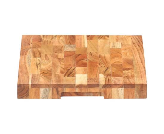 Placă de tocat, 40x30x4 cm, lemn masiv de acacia, 3 image