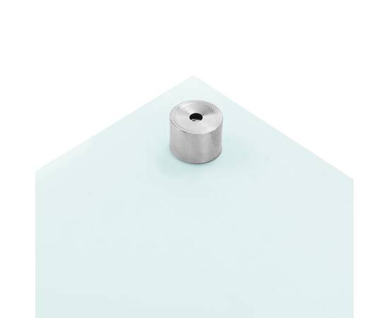 Panou antistrop bucătărie, alb, 90x40 cm, sticlă securizată, 6 image