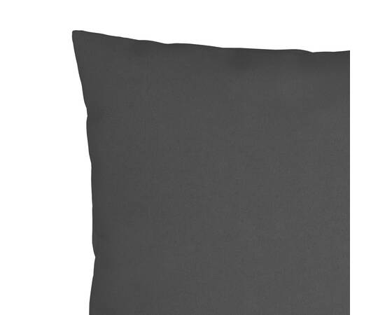 Perne decorative, 4 buc., negru, 40 x 40 cm, material textil, 4 image