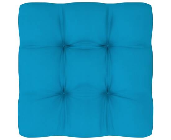 Perne pentru canapea din paleți, 2 buc., albastru, 9 image