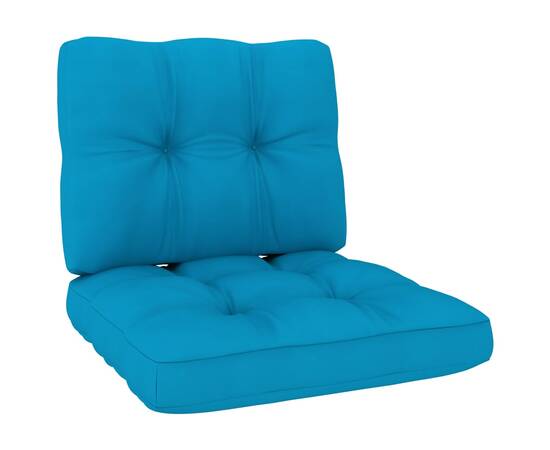 Perne pentru canapea din paleți, 2 buc., albastru, 2 image