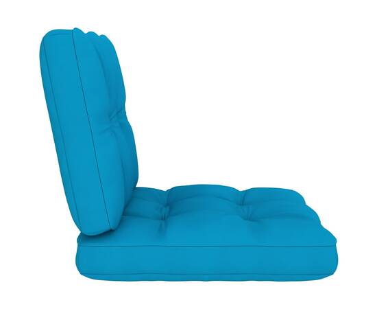 Perne pentru canapea din paleți, 2 buc., albastru, 4 image