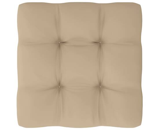 Perne pentru canapea din paleți, 2 buc., bej, 9 image