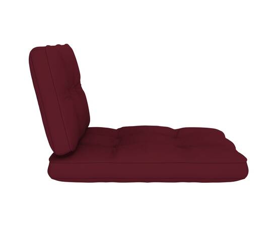 Perne pentru canapea din paleți, 2 buc., roșu vin, 4 image