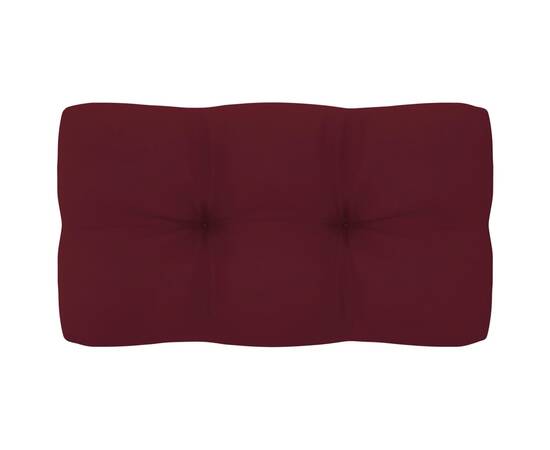 Perne pentru canapea din paleți, 2 buc., roșu vin, 6 image