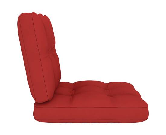 Perne pentru canapea din paleți, 2 buc., roșu, 4 image