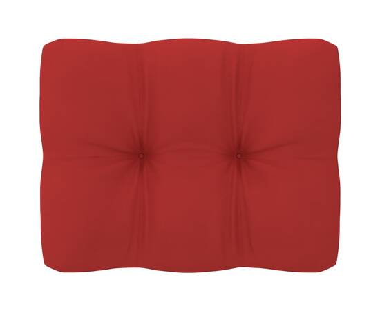 Perne pentru canapea din paleți, 2 buc., roșu, 6 image