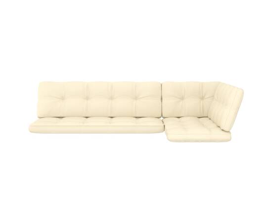 Perne pentru canapea din paleți, 5 buc., crem, 2 image