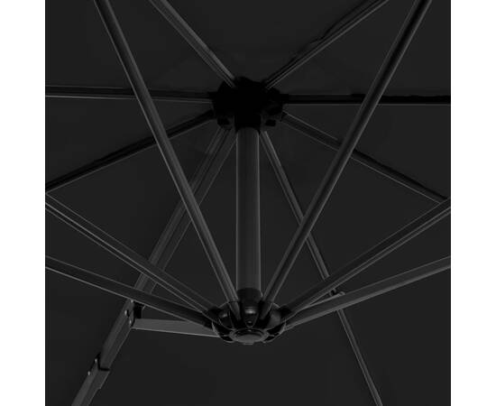 Umbrelă de exterior cu bază portabilă, antracit, 2 image