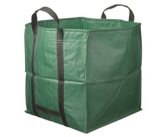 Nature sac de deșeuri pentru grădină, verde, 325 l, pătrat, 6072401, 2 image