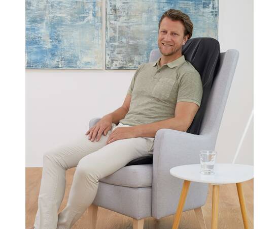 Medisana pernă de scaun pentru masaj cald & rece mc 828 negru, 2 image