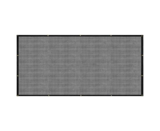 Plasă de remorcă, negru, 2,5 x 4,5 m, hdpe, 3 image