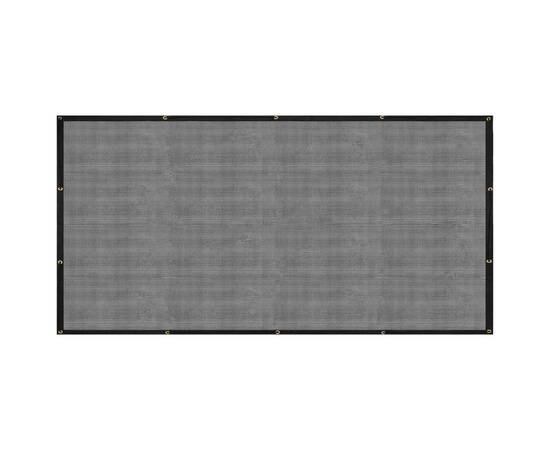 Plasă de remorcă, negru, 2 x 3,5 m, hdpe, 3 image