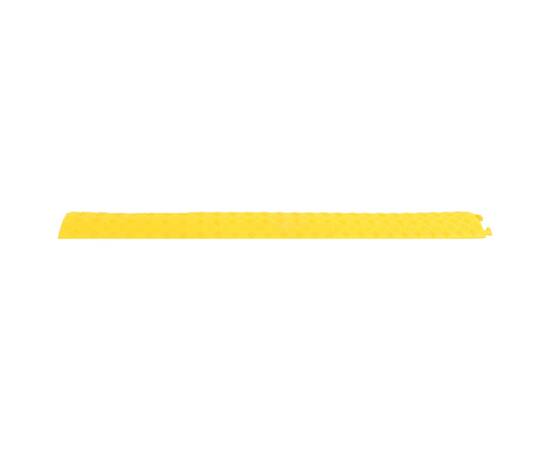 Rampe de protecție cabluri, 4 buc., galben, 100 cm, 3 image