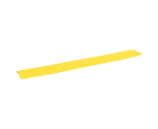 Rampe de protecție cabluri, 4 buc., galben, 100 cm, 2 image