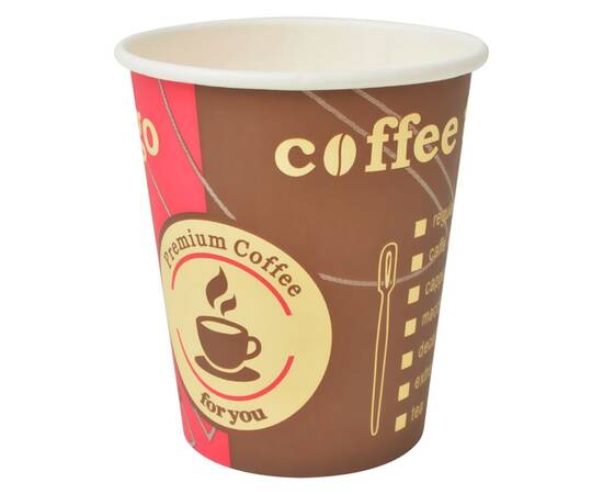 Pahare de unică folosință pentru cafea 1000 buc. 240 ml (8 oz), 2 image