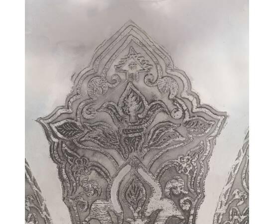 Replică armură cavaler medieval jocuri de rol, argintiu, oțel, 2 image