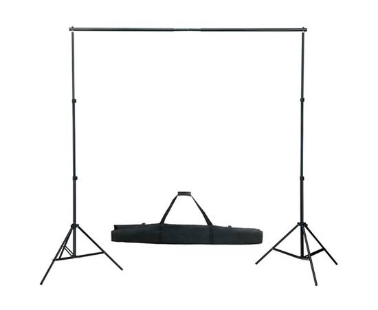 Kit studio foto cu fundal, lămpi și umbrele, 7 image