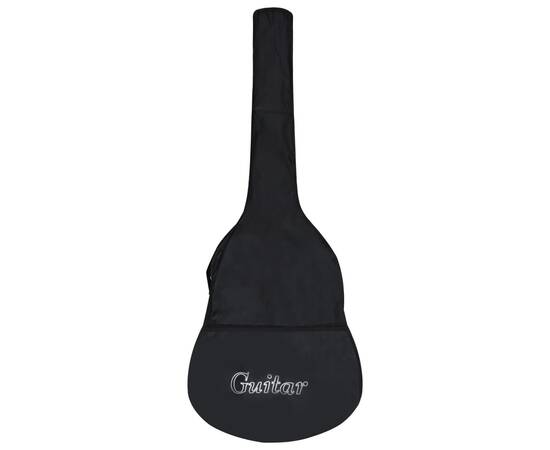 Husă de chitară clasică 1/2, negru, 95x36,5 cm, material textil, 2 image