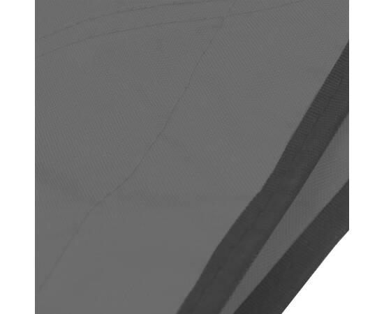Parasolar barcă bimini cu 3 arcuri, antracit, 183x140x137 cm, 9 image