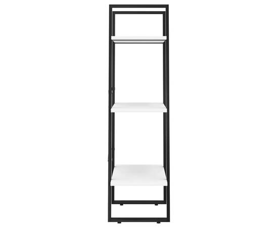 Raft de depozitare, alb, 60x30x105 cm, pal, 6 image