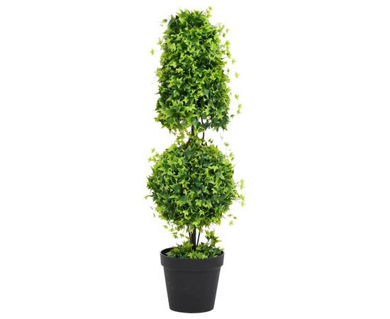 Plantă artificială de cimișir cu ghiveci, verde, 100 cm