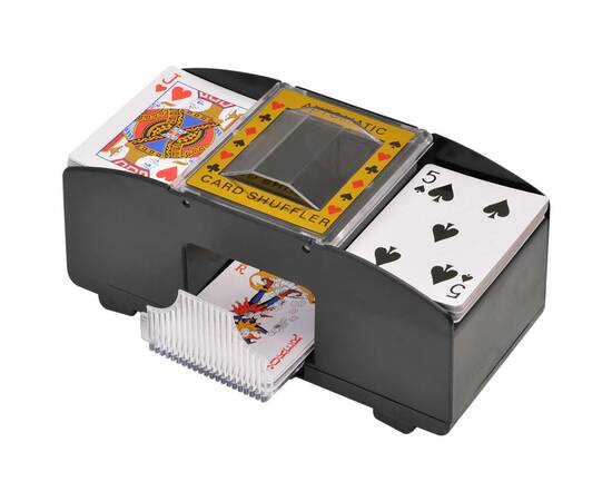 Set de poker/blackjack cu 600 de jetoane cu laser din aluminiu, 4 image