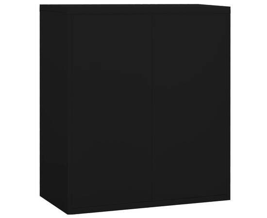 Fișet, negru, 90x46x103 cm, oțel, 5 image
