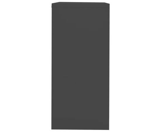 Fișet, negru, 90x46x103 cm, oțel, 4 image