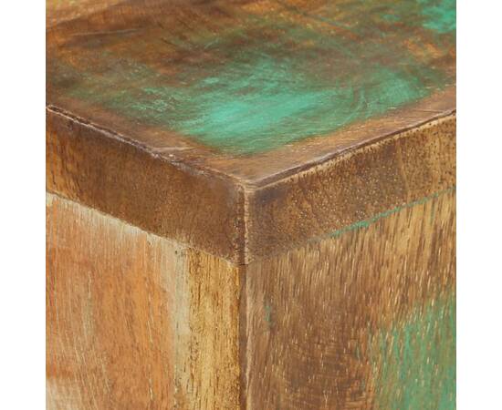 Masă consolă, 120x30x75 cm, lemn masiv reciclat, 6 image
