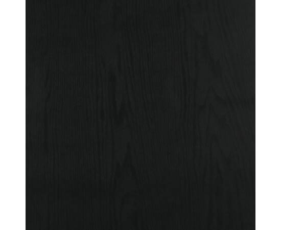 Folii de ușă autoadezive, 2 buc., lemn închis, 210 x 90 cm, pvc, 6 image