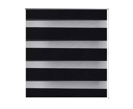 Jaluzea model zebră 80 x 150 cm, negru, 2 image