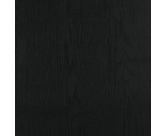 Folii de ușă autoadezive, 4 buc., lemn închis, 210 x 90 cm, pvc, 3 image