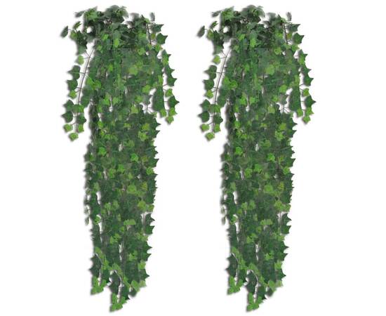 Tufișuri de iederă artificială, 4 buc., verde, 90 cm, 2 image