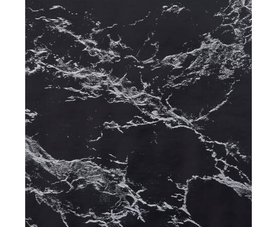Folie de mobilier autoadezivă, negru piatră, 500x90 cm, pvc, 3 image