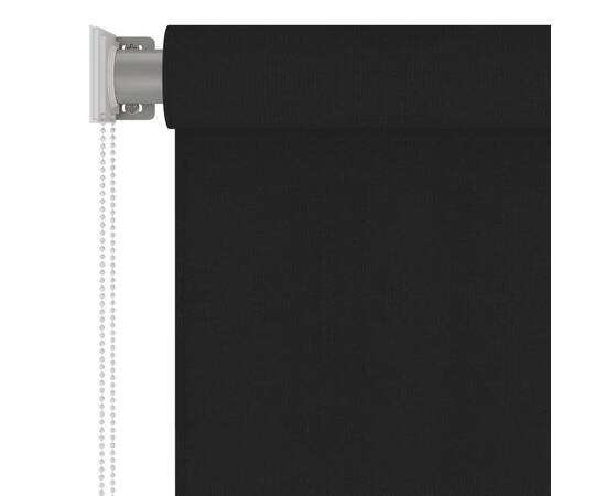 Jaluzea rulou de exterior, negru, 60x140 cm, 4 image