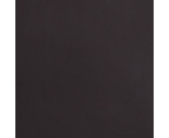 Scaune de bar, 2 buc., negru, piele ecologică, 3 image