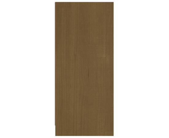 Servantă, maro miere, 70x33x76 cm, lemn de pin, 7 image