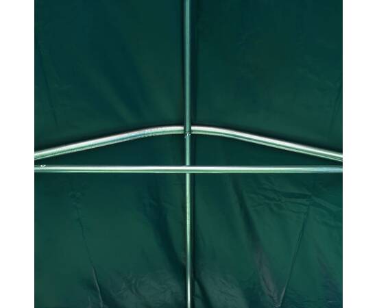 Cort de garaj, verde, 2,4 x 3,6 m, pvc, 4 image