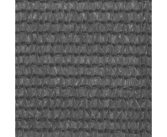 Covor pentru cort, antracit, 400x800 cm, hdpe, 2 image