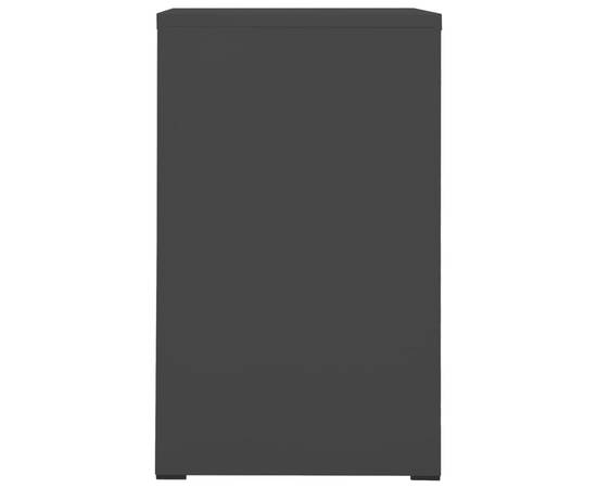 Fișet, negru, 46x62x102,5 cm, oțel, 6 image