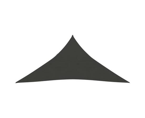 Pânză parasolar, antracit, 3x4x4 m, hdpe, 160 g/m², 2 image