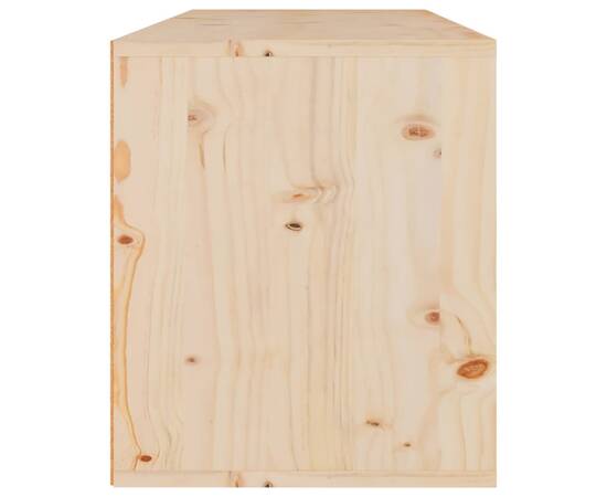 Dulap de perete, 80x30x35 cm, lemn masiv de pin, 5 image