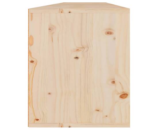 Dulapuri de perete 2 buc. 80x30x35 cm, lemn masiv de pin, 6 image