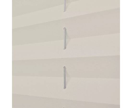 Jaluzea plisată, 80 x 200 cm, crem, 7 image