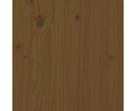 Bibliotecă/separator cameră maro miere 60x30x135,5 cm lemn pin, 7 image