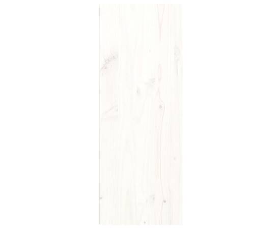 Dulapuri de perete, 2 buc., alb, 30x30x80 cm, lemn masiv pin, 8 image